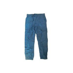Johnny Was Size S Small Teal Blue Drawstring Jogger Style Pants